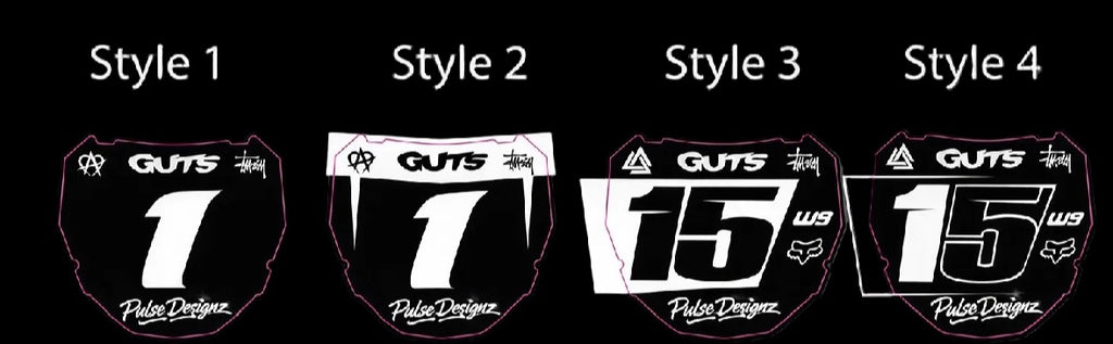 CUSTOM ODI PLATE Decal