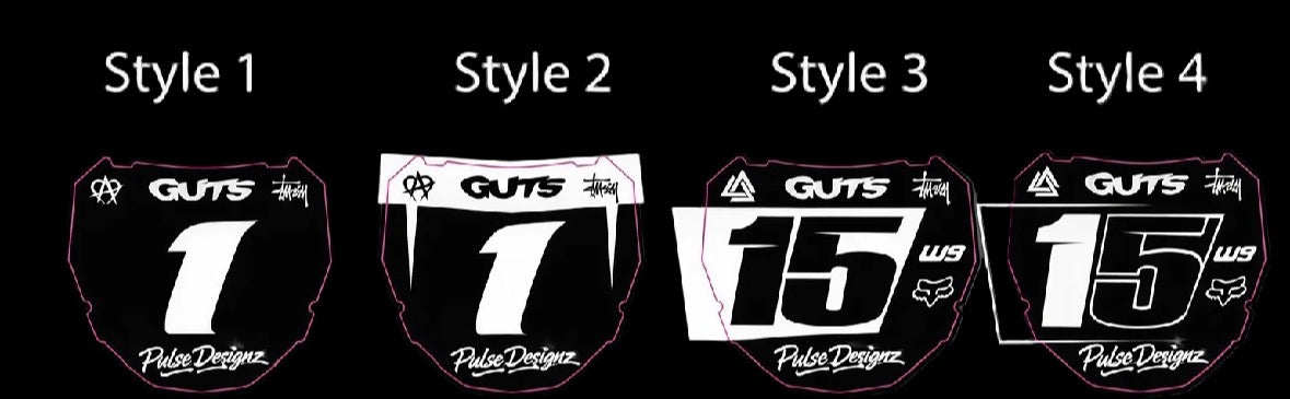 CUSTOM ODI PLATE Decal