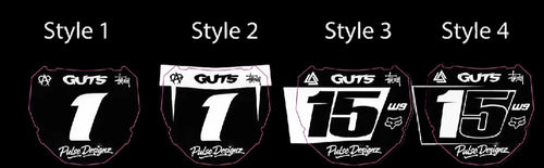 CUSTOM ODI PLATE Decal