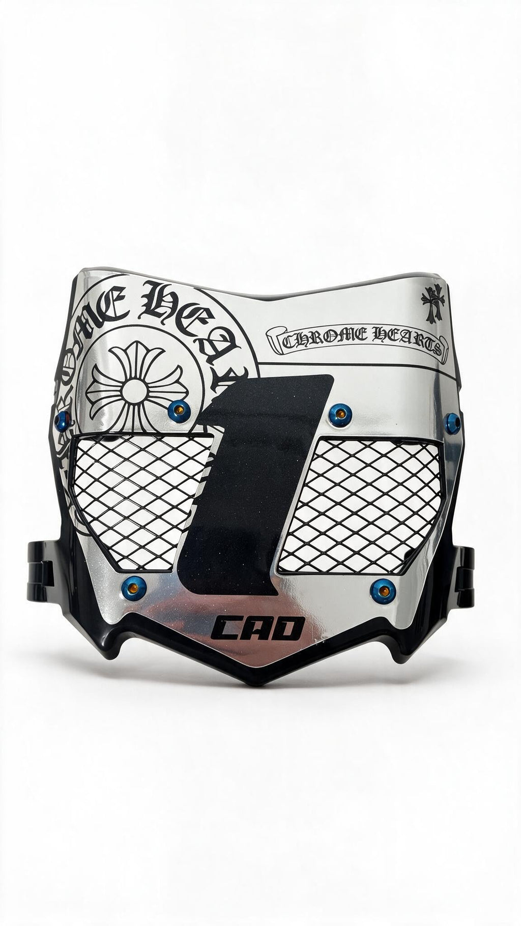 *Chrome Hearts* Real Titanium Vented Motocutz Vented Plate